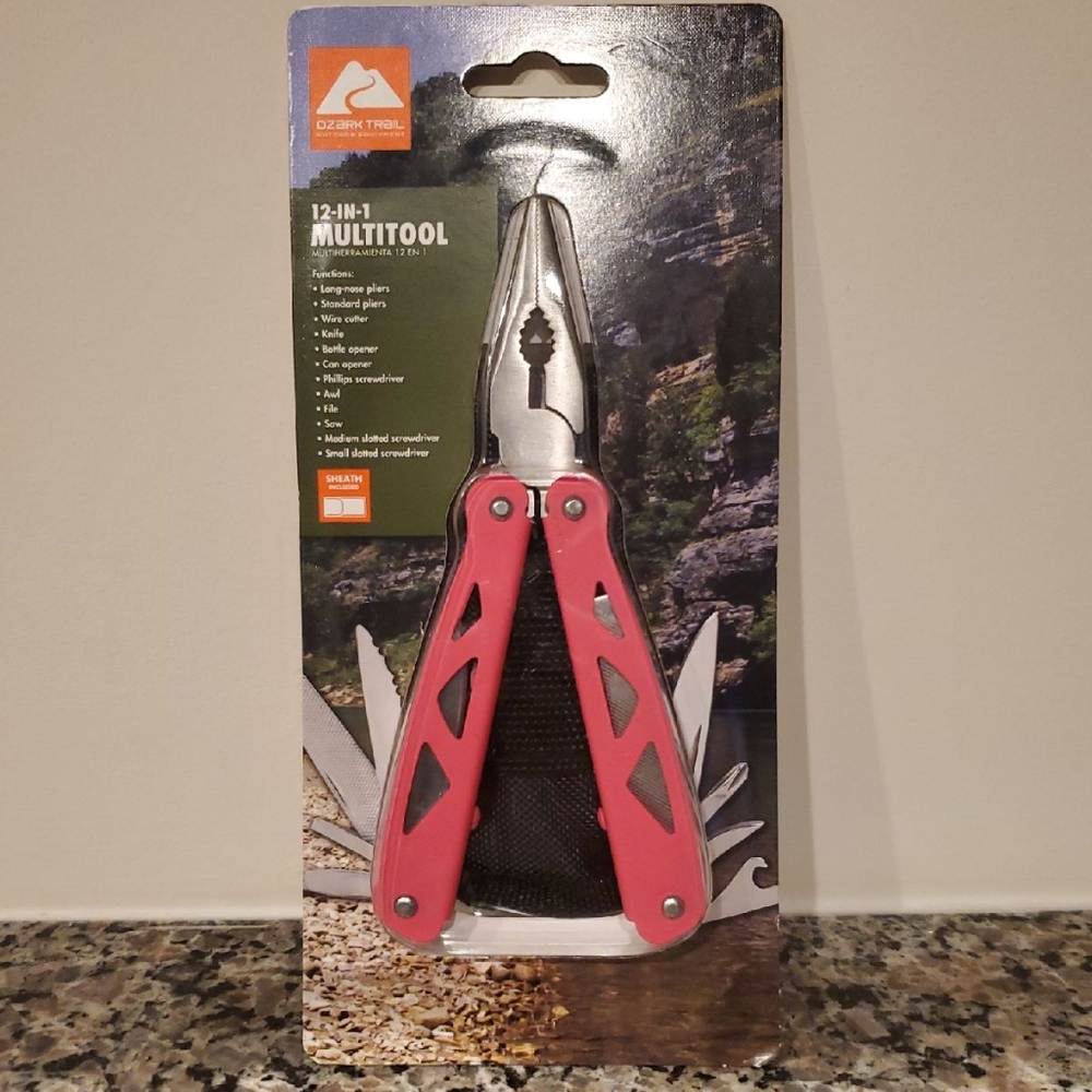 Steel 12-IN-1 Multitool with Bonus Sheath